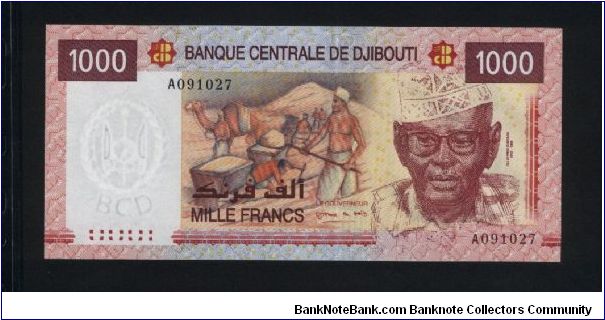 1000 Francs.

Pick #new Banknote