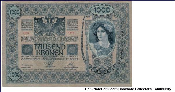 1000 Kronen/Korona 1902 Banknote