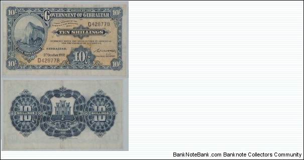 10 Shillings Banknote