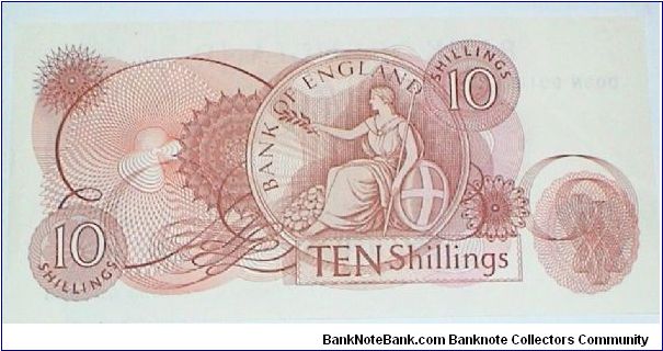 Banknote from United Kingdom year 1967