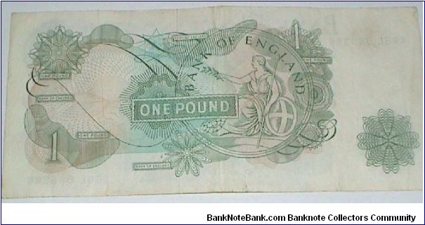 Banknote from United Kingdom year 1962