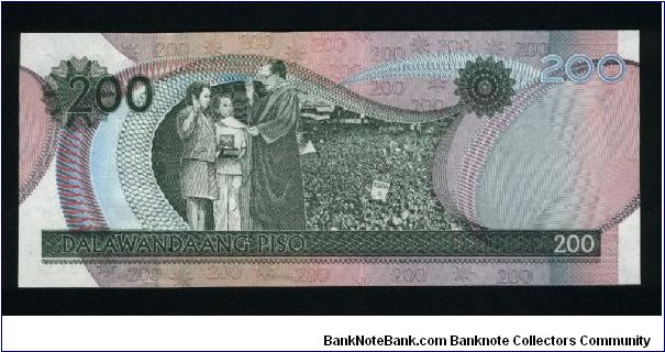 Banknote from Philippines year 2004