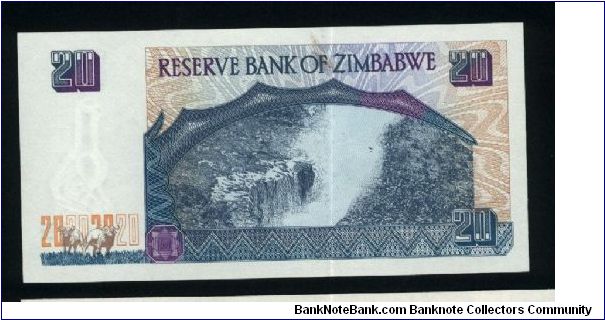 Banknote from Zimbabwe year 1997