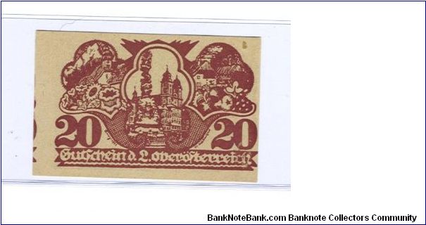 Banknote from Austria year 1921