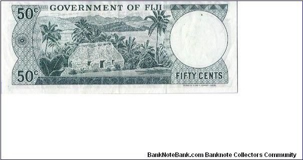 Banknote from Fiji year 1960