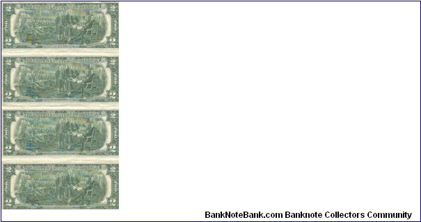 Banknote from USA year 1976