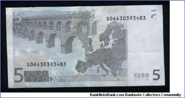 Banknote from Italy year 2002