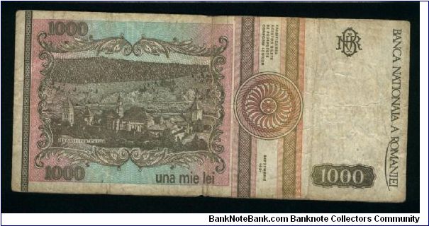 Banknote from Romania year 1991