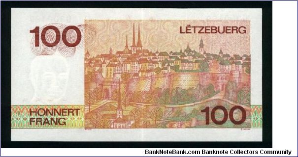 Banknote from Luxembourg year 1986