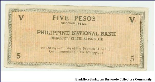 Banknote from Philippines year 1941