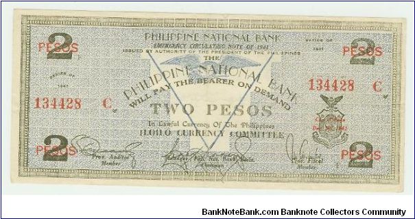Notice that the PNB (Philippine National Bank) issue all say that the PNB WILL PAY THE BEARER ON DEMAND..wheras the Emergency Currency Board, which issued Most of the occupational emergency notes says...that the Commonwealth Government Of The Philippines will REDEEM this certificate at face value upon termination of the emergency...YEA...RIGHT!!! Banknote