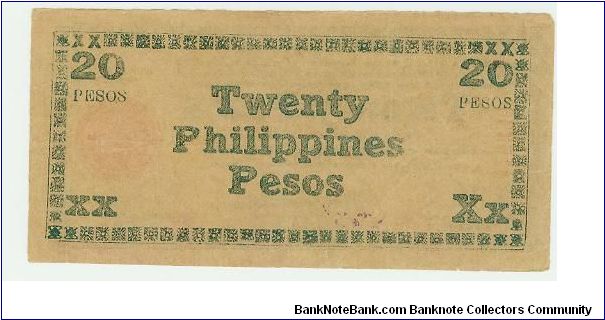 Banknote from Philippines year 1945