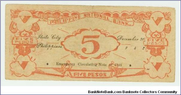 Banknote from Philippines year 1942