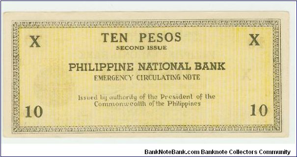 Banknote from Philippines year 1941