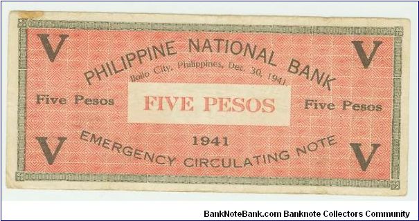 Banknote from Philippines year 1941