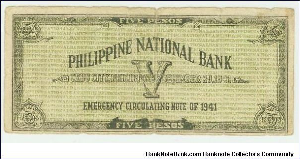 Banknote from Philippines year 1941