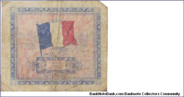 Banknote from France year 1944