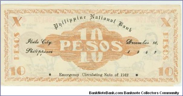 Banknote from Philippines year 1942