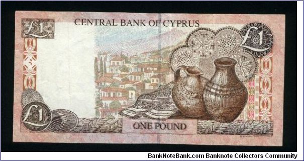 Banknote from Cyprus year 1997