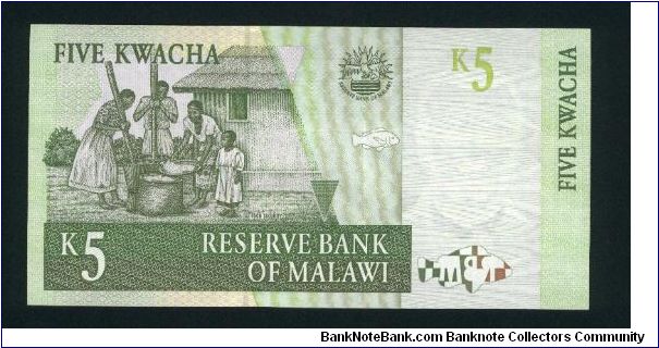 Banknote from Malawi year 1997