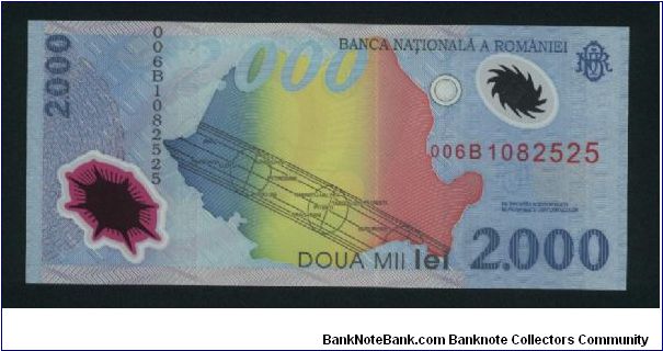 Banknote from Romania year 1999