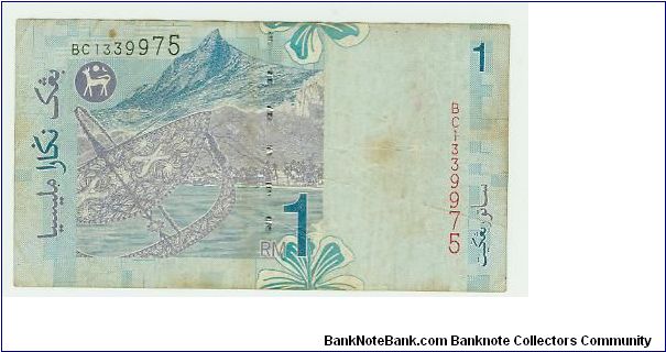 Banknote from Malaysia year 1980