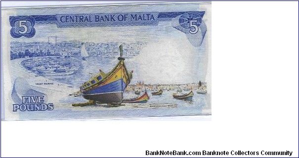 Banknote from Malta year 1967