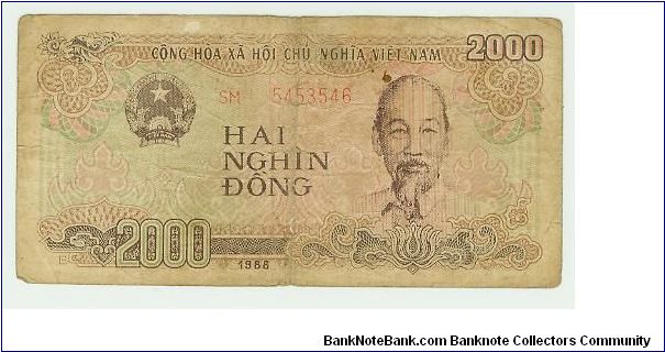 GOTTA GET SOME BETTER EXAMPLES. I LOVE THE VIETNAMESE NOTES! Banknote