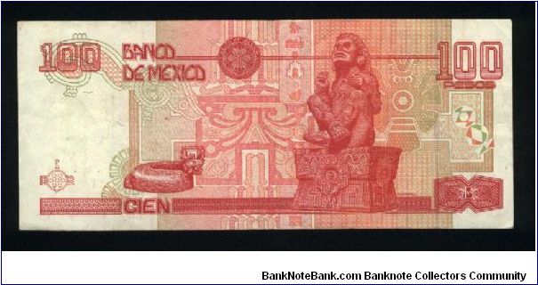 Banknote from Mexico year 2001