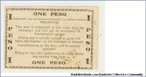 Banknote from Philippines year 1944