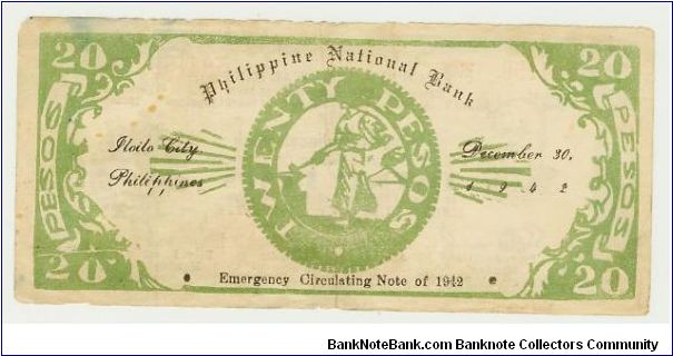 Banknote from Philippines year 1942