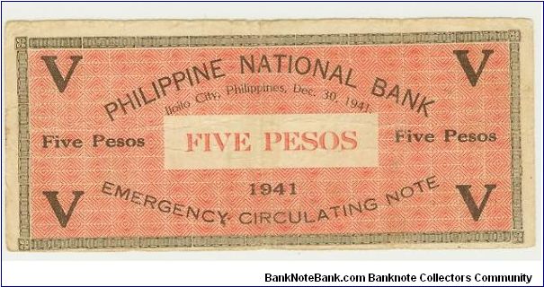 Banknote from Philippines year 1941