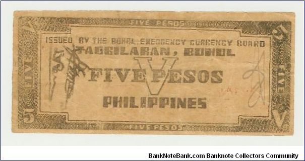 Banknote from Philippines year 1942