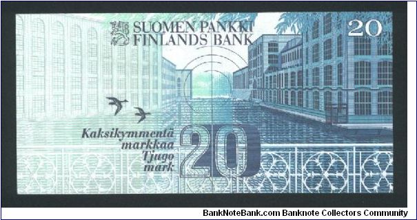Banknote from Finland year 1997
