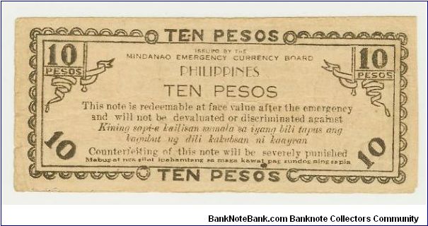 Banknote from Philippines year 1944