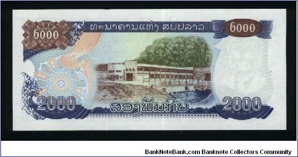 Banknote from Laos year 1997