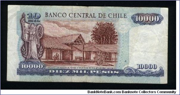 Banknote from Chile year 2002