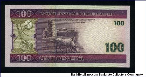 Banknote from Mauritania year 2004