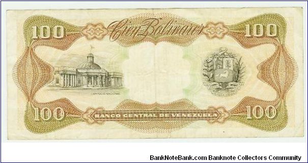 Banknote from Venezuela year 1990