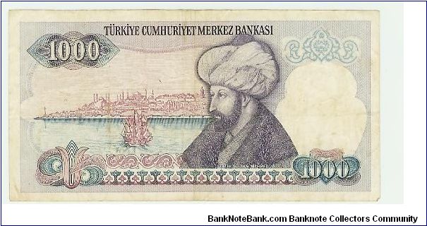 Banknote from Turkey year 1970