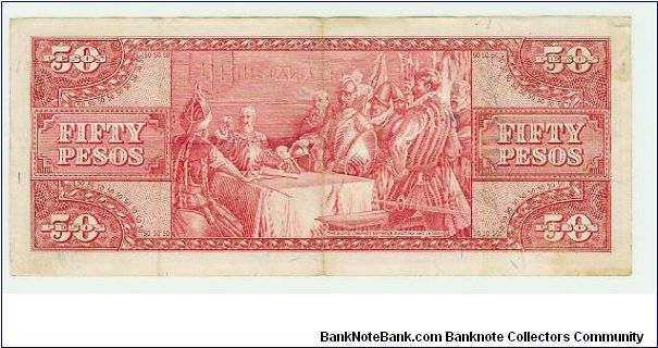 Banknote from Philippines year 1949