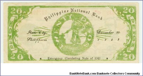 Banknote from Philippines year 1942