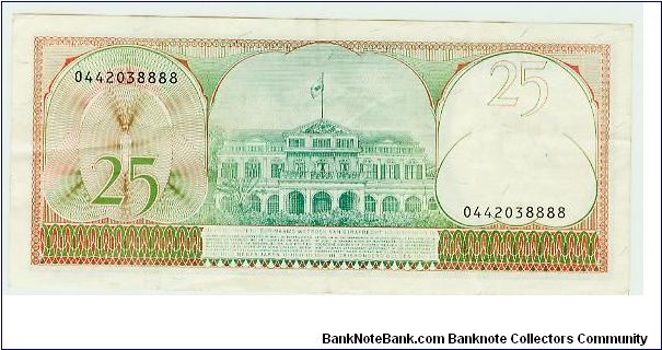 Banknote from Suriname year 1985