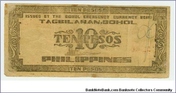 Banknote from Philippines year 1942