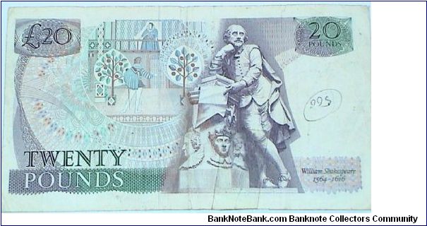 Banknote from United Kingdom year 1988