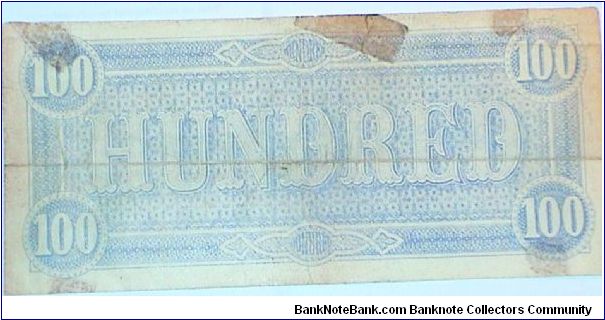 Banknote from USA year 1864