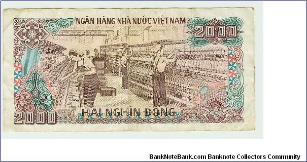 Banknote from Vietnam year 1988