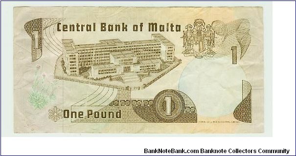 Banknote from Malta year 1967