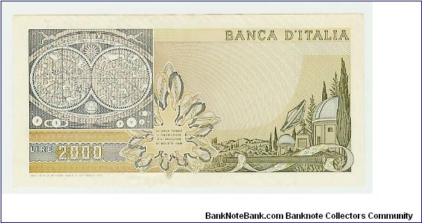 Banknote from Italy year 1973