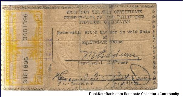 Banknote from Philippines year 1942